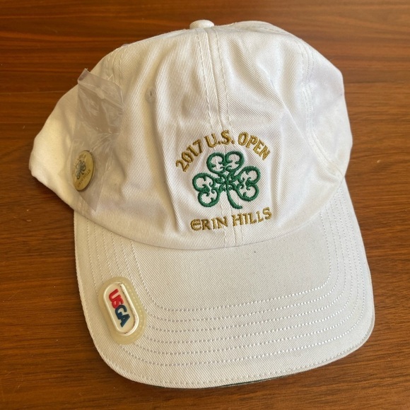 Official USGA 2017 Erin Hills PGA Hat with Ballmarker - Picture 2 of 4